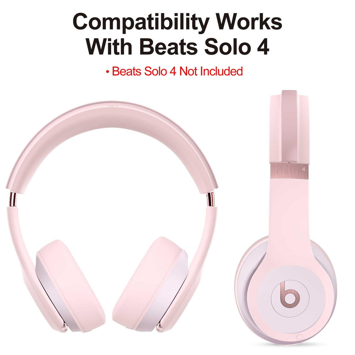 SKRVGOJFG Beats Solo 4 ear pad cover cushions and guards against wear.