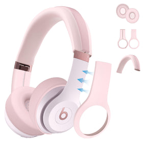 SKRVGOJFG Beats Solo 4 shell cover adds sleek protection and easy cleaning.
