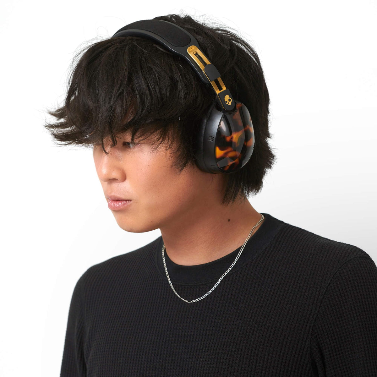 Charging case ready for extended trips and on-the-go listening.
