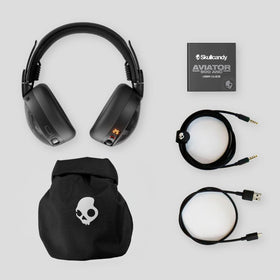 On-ear controls provide quick access to volume and playback.