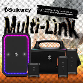 Skullcandy Barrel multi-link feature enables wider listening coverage