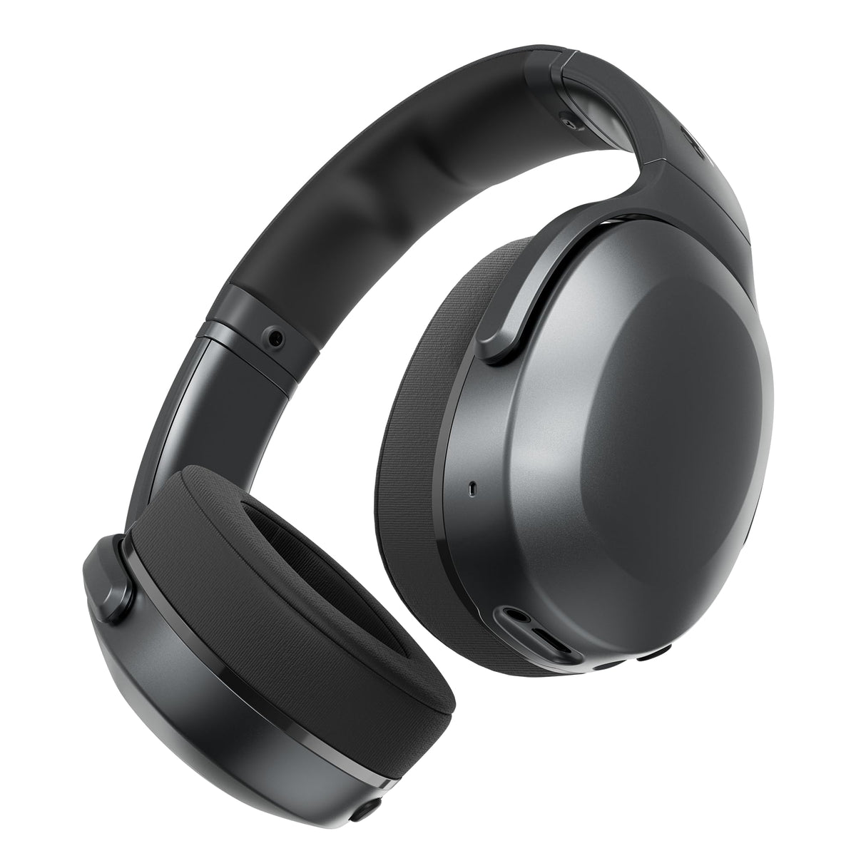 Skullcandy Crusher 540 Active headphones on for immersive over-ear listening during workouts.