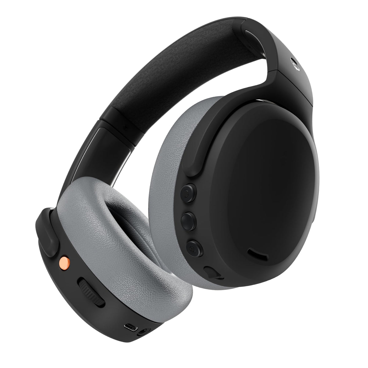 Skullcandy Crusher ANC 2 bass dial illustrates immersive bass control for tailored listening.