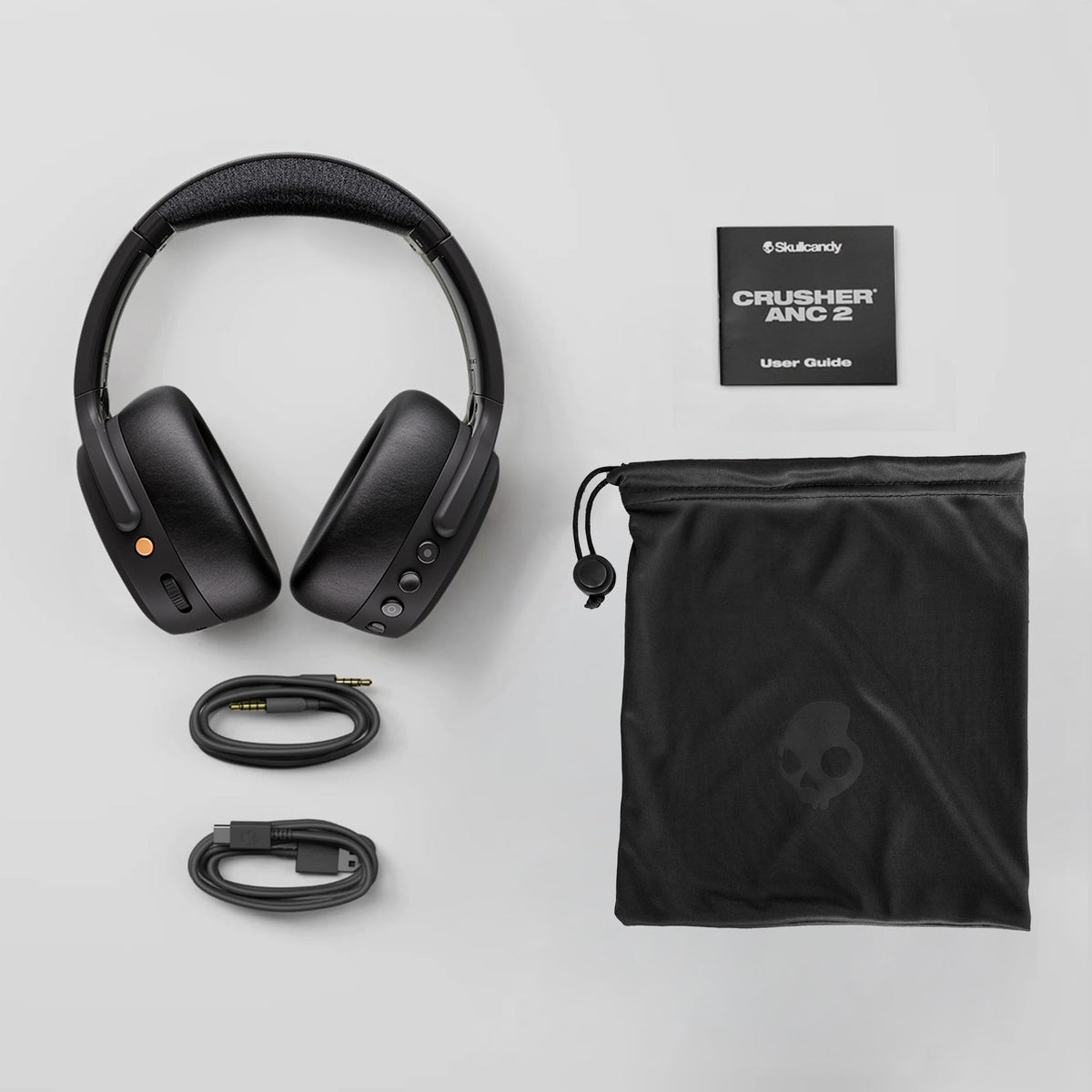 Skullcandy Crusher ANC 2 ear cushions provide comfortable fit for long sessions.