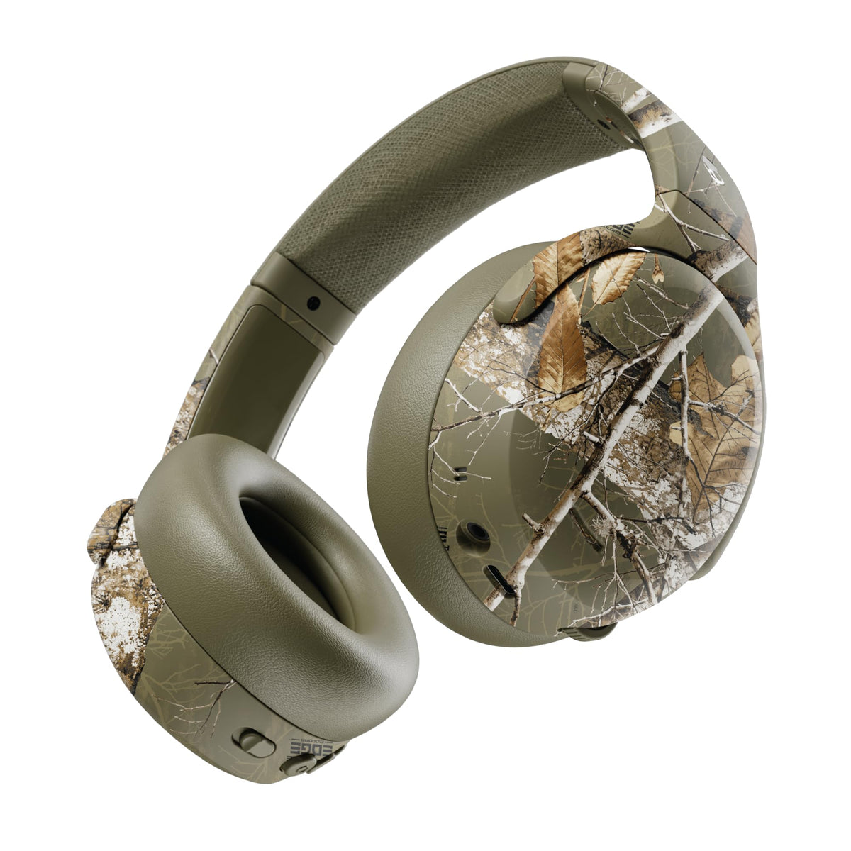 Skullcandy Crusher ANC 2 in Realtree Edge Drab, rugged outdoor style on front view
