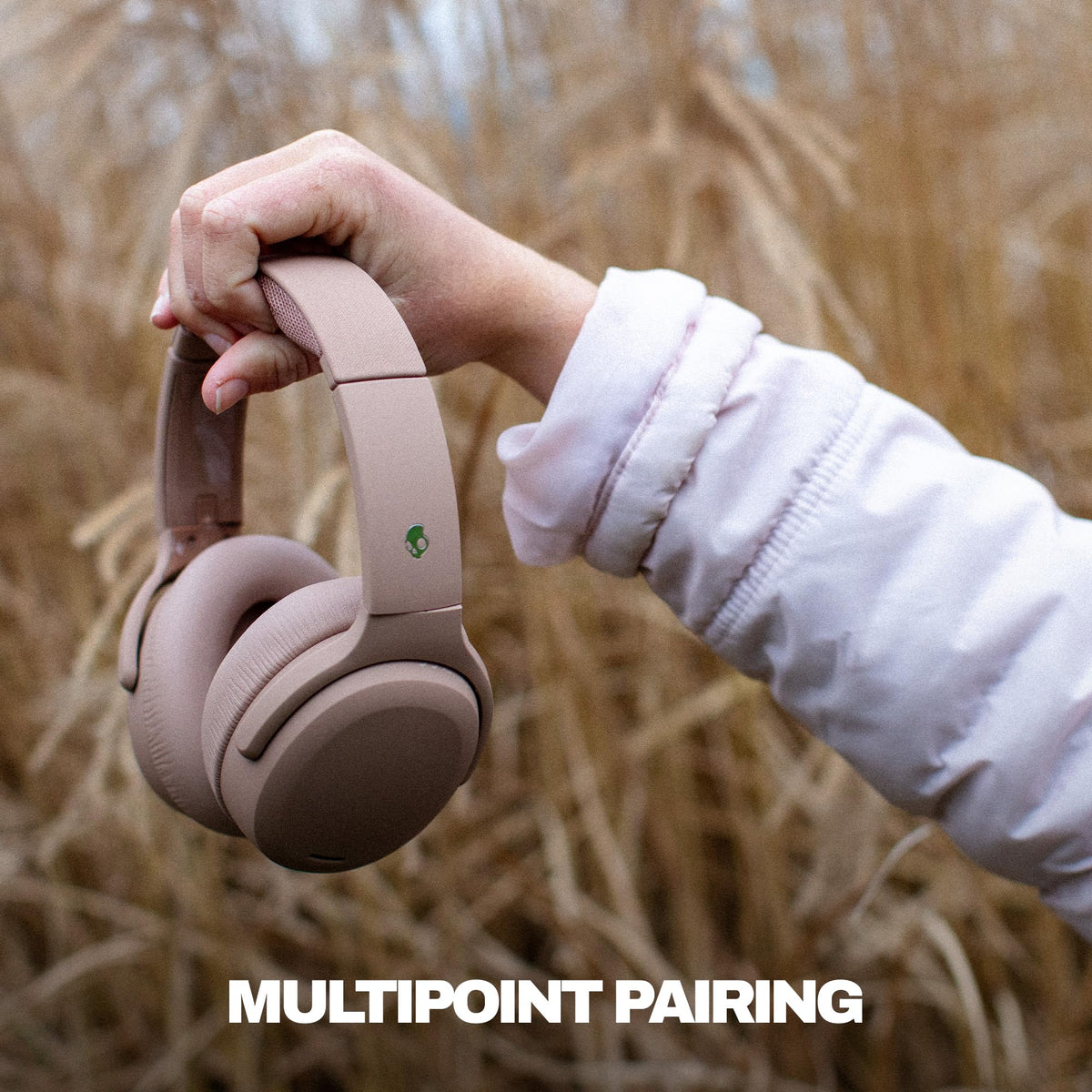 Skullcandy Crusher ANC 2 right earcup with control panel for quick tuning.