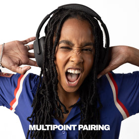 Skullcandy Crusher ANC 2 controls on earcup enabling quick sound adjustments
