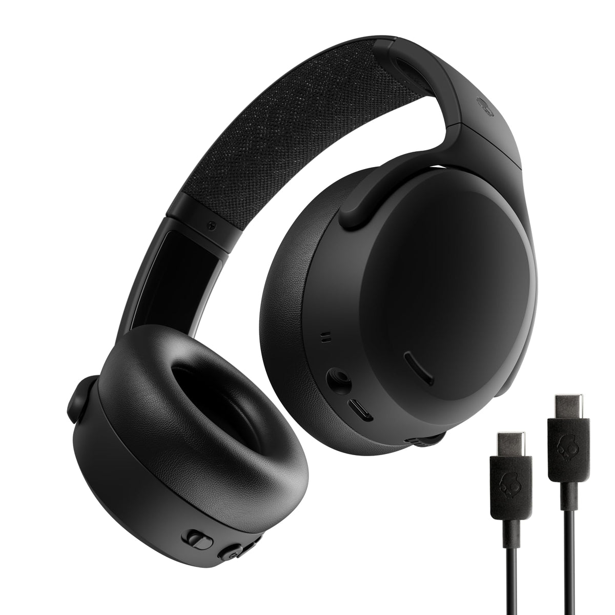Skullcandy Crusher ANC 2 headphones front view showing immersive bass feel