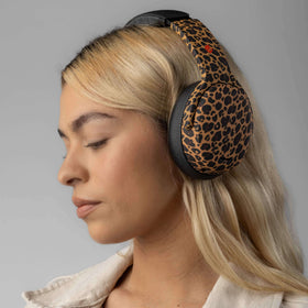 Side view of Skullcandy Crusher ANC 2 Leopard for immersive listening
