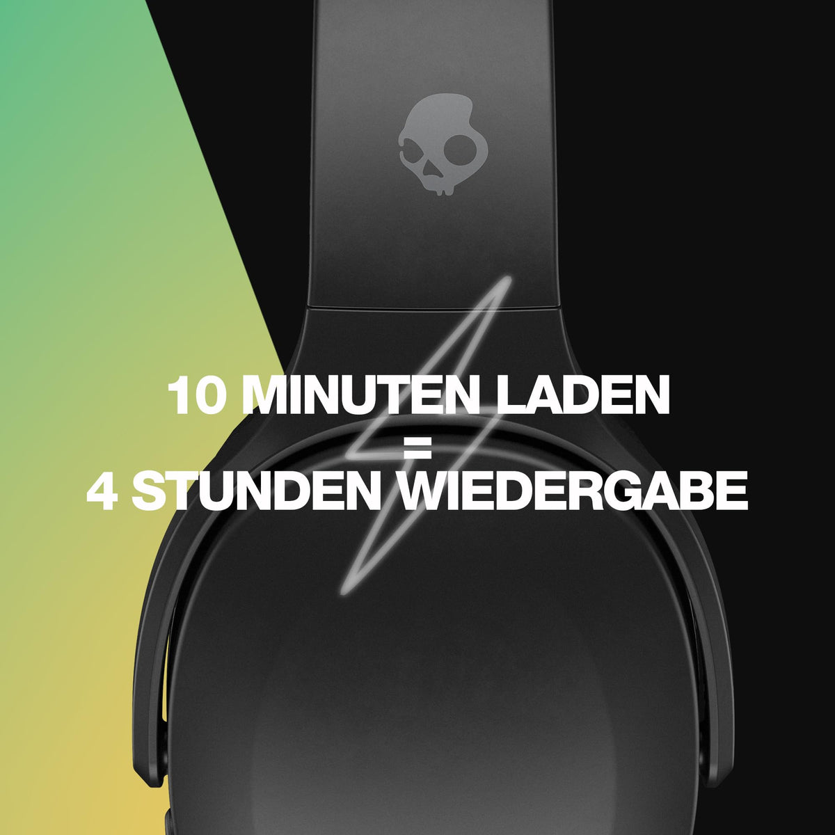 Skullcandy app used for Personal Sound tuning and customization with Crusher Evo