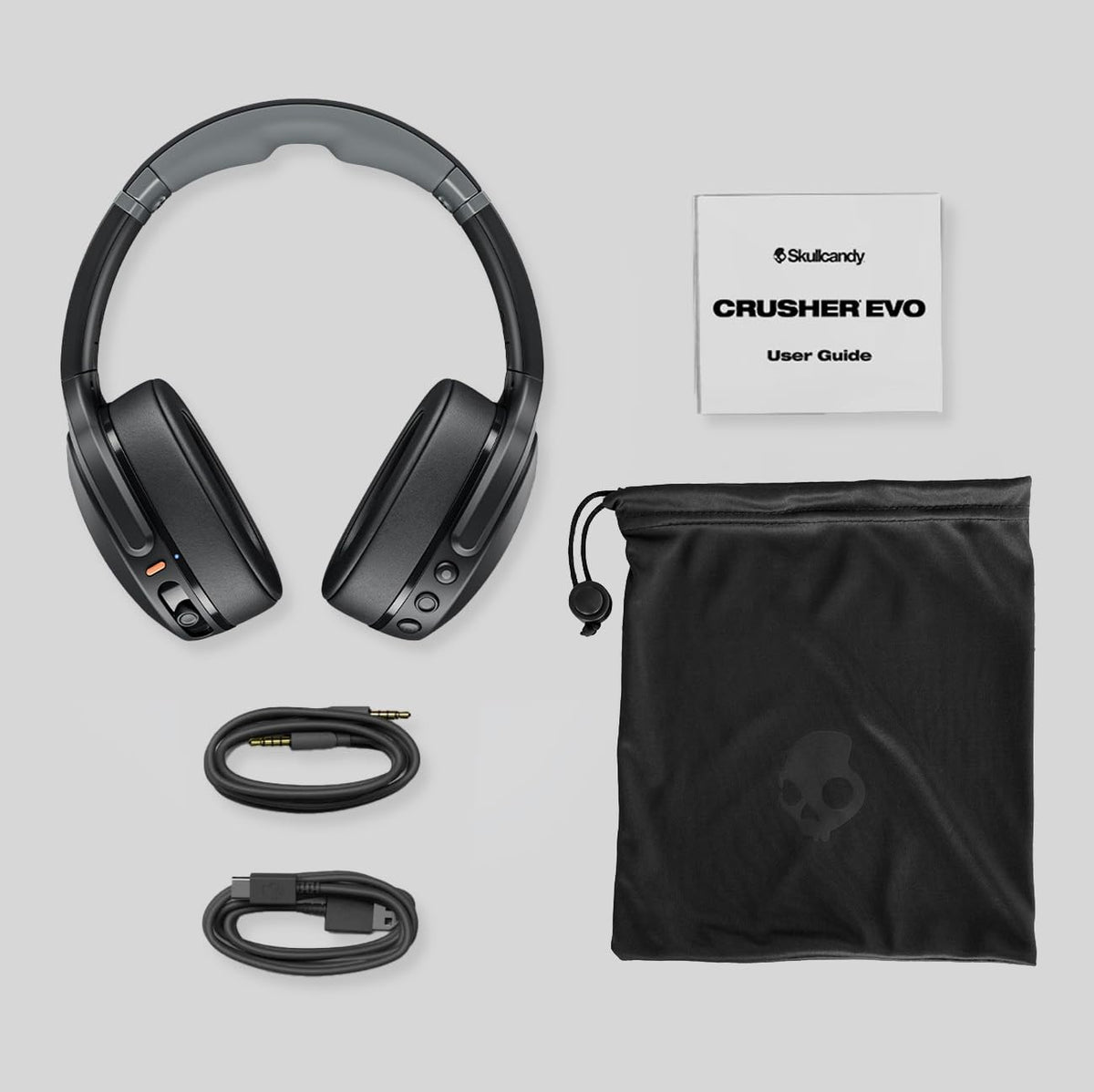 Skullcandy Crusher Evo rapid-charge feature in action.