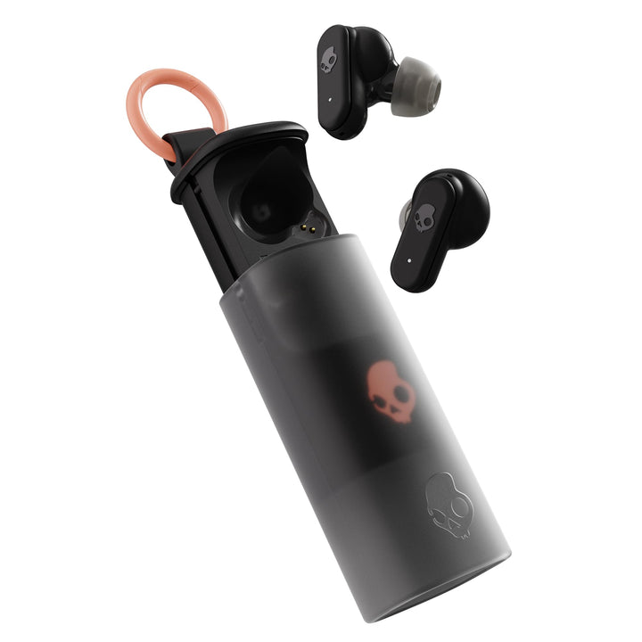 Skullcandy Dime Evo front view showing packaging and compact design benefit