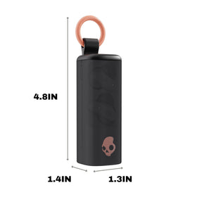 Built-in microphone enhances call quality in busy environments.