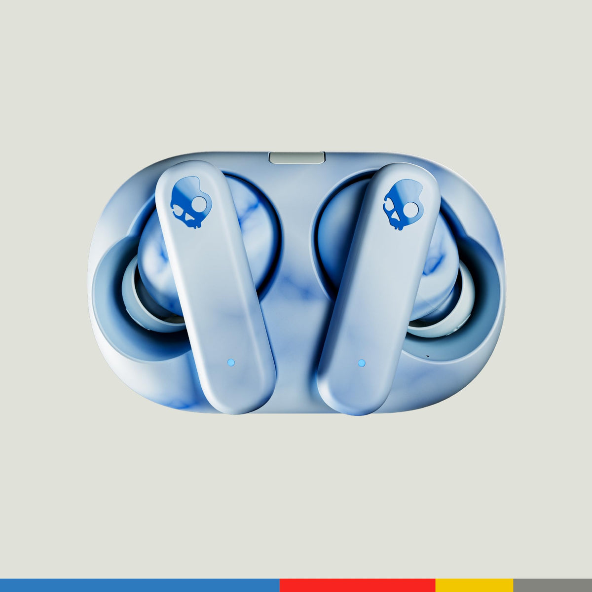 Skullcandy EcoBuds recyclable-packaging supports eco-friendly packaging and disposal.
