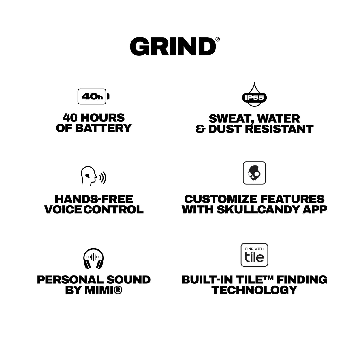 Skullcandy Grind with Tile finding helps locate lost earbuds