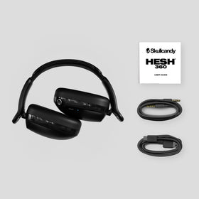 Skullcandy Hesh 360 over-ear cushions for long-lasting comfort during sessions