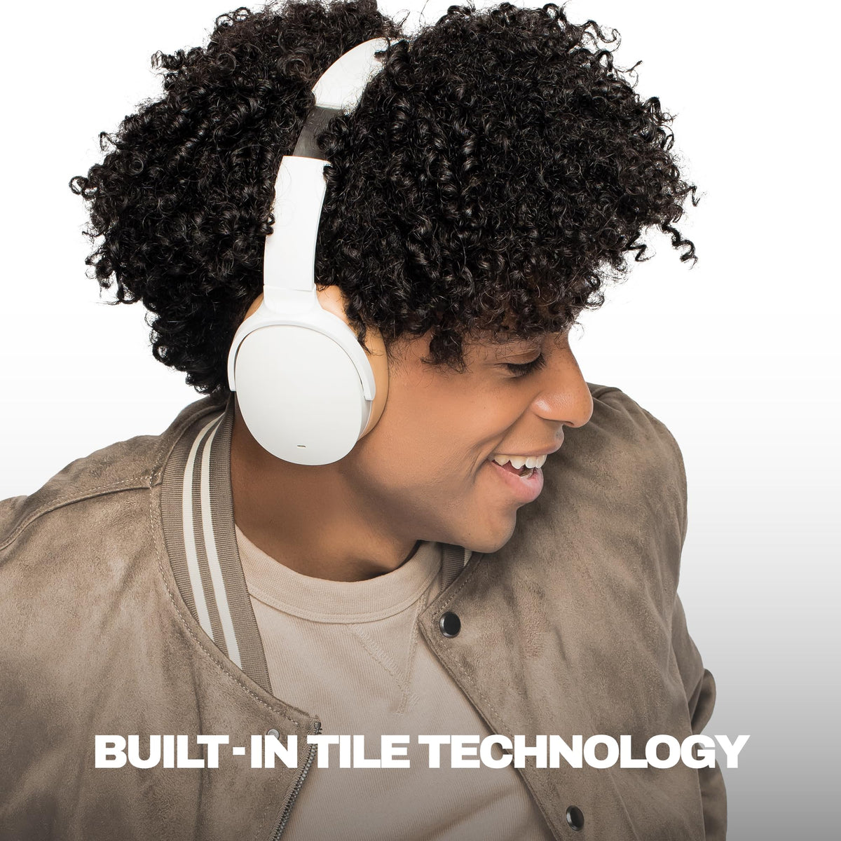 Skullcandy Hesh ANC headphones side view with comfortable ear cushions for long wear.