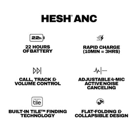 Skullcandy Hesh ANC Tile finding helps locate headphones