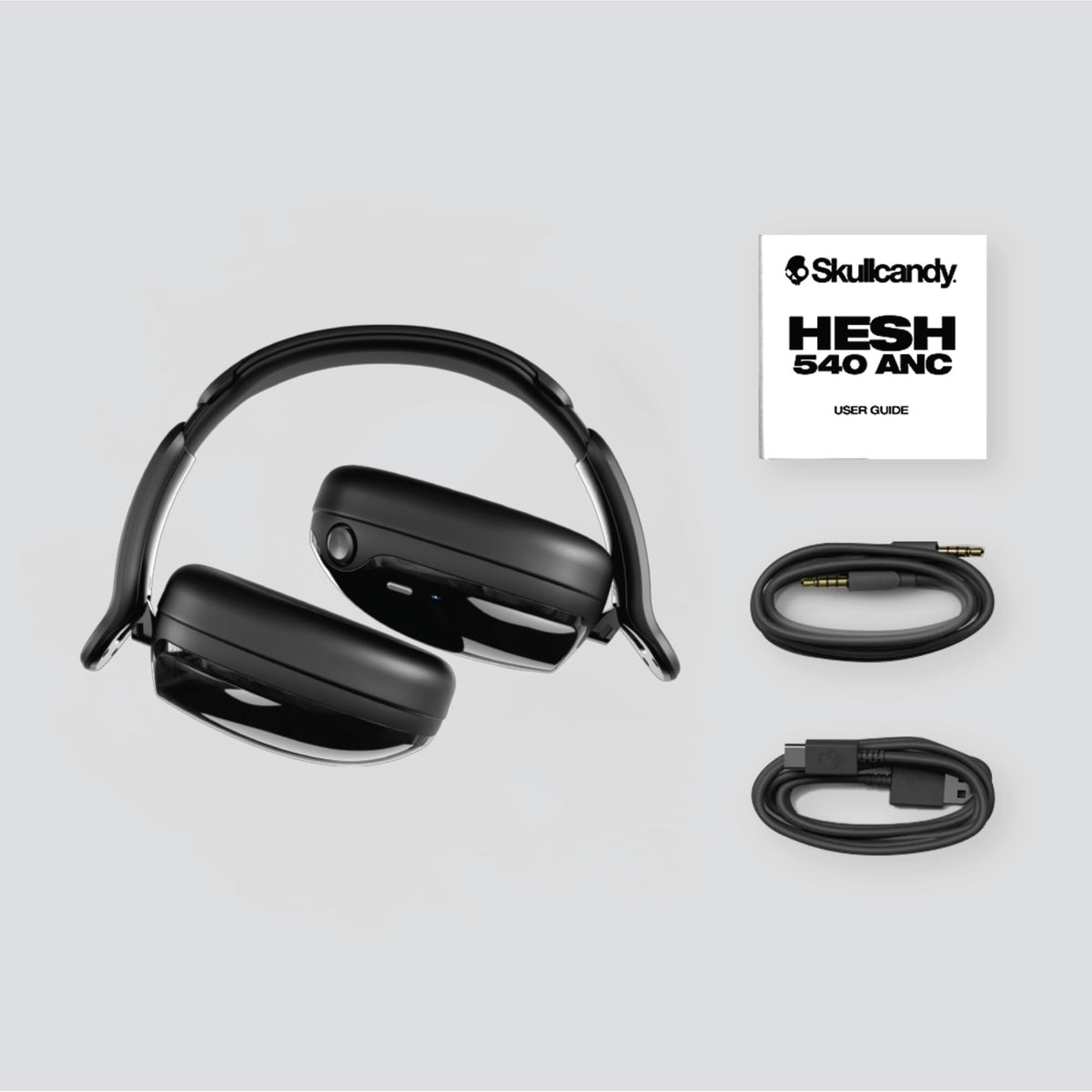 Wear detection on Skullcandy Hesh 540 ANC shows auto-pause feature