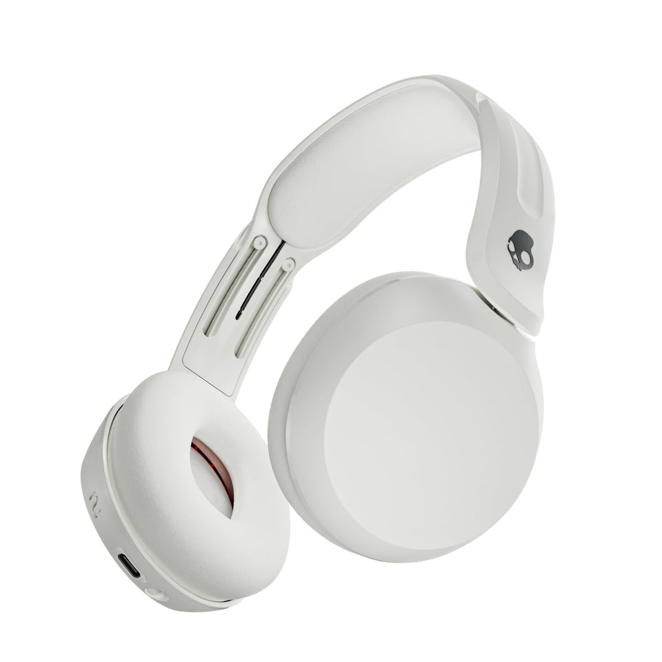 Skullcandy Icon 180 front view showing bone color and comfortable fit