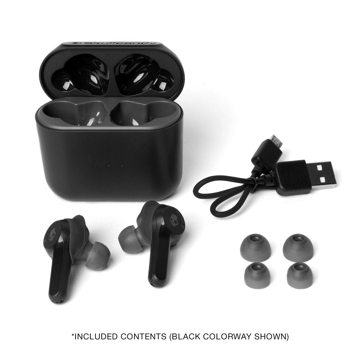 Skullcandy Indy Indigo delivers up to 16 hours of total battery life for all-day listening.