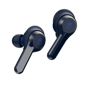 Skullcandy Indy Indigo charging case provides portable power for all-day listening.