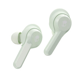 Skullcandy Indy mint front packaging showing product and benefits