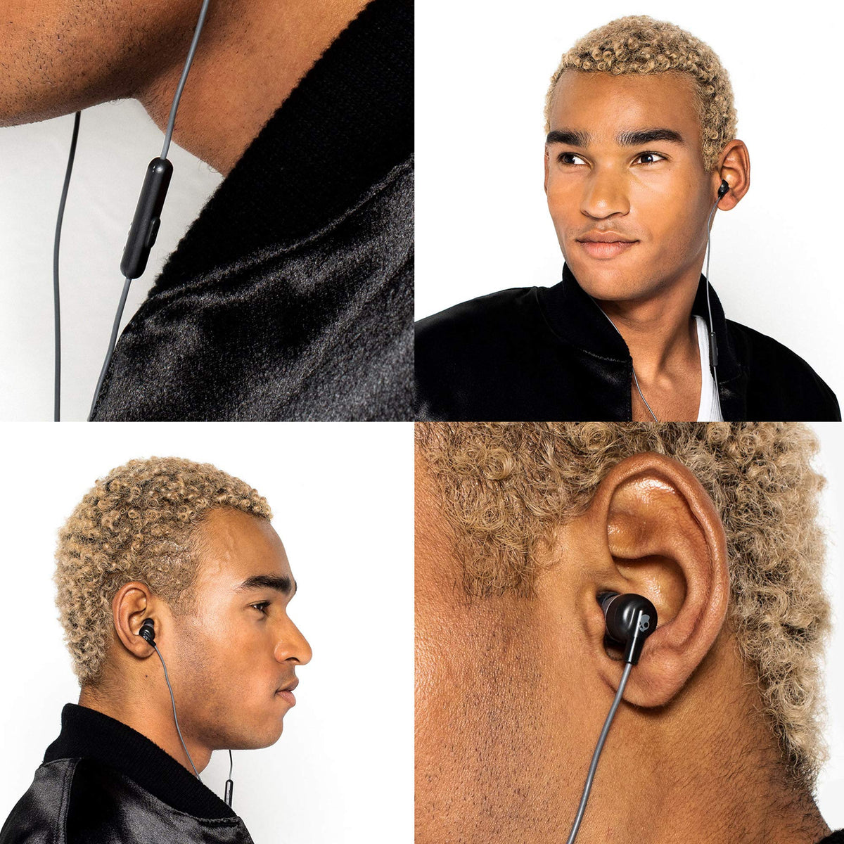 Ink’d+ ear gels in S and M for a customizable, secure fit.