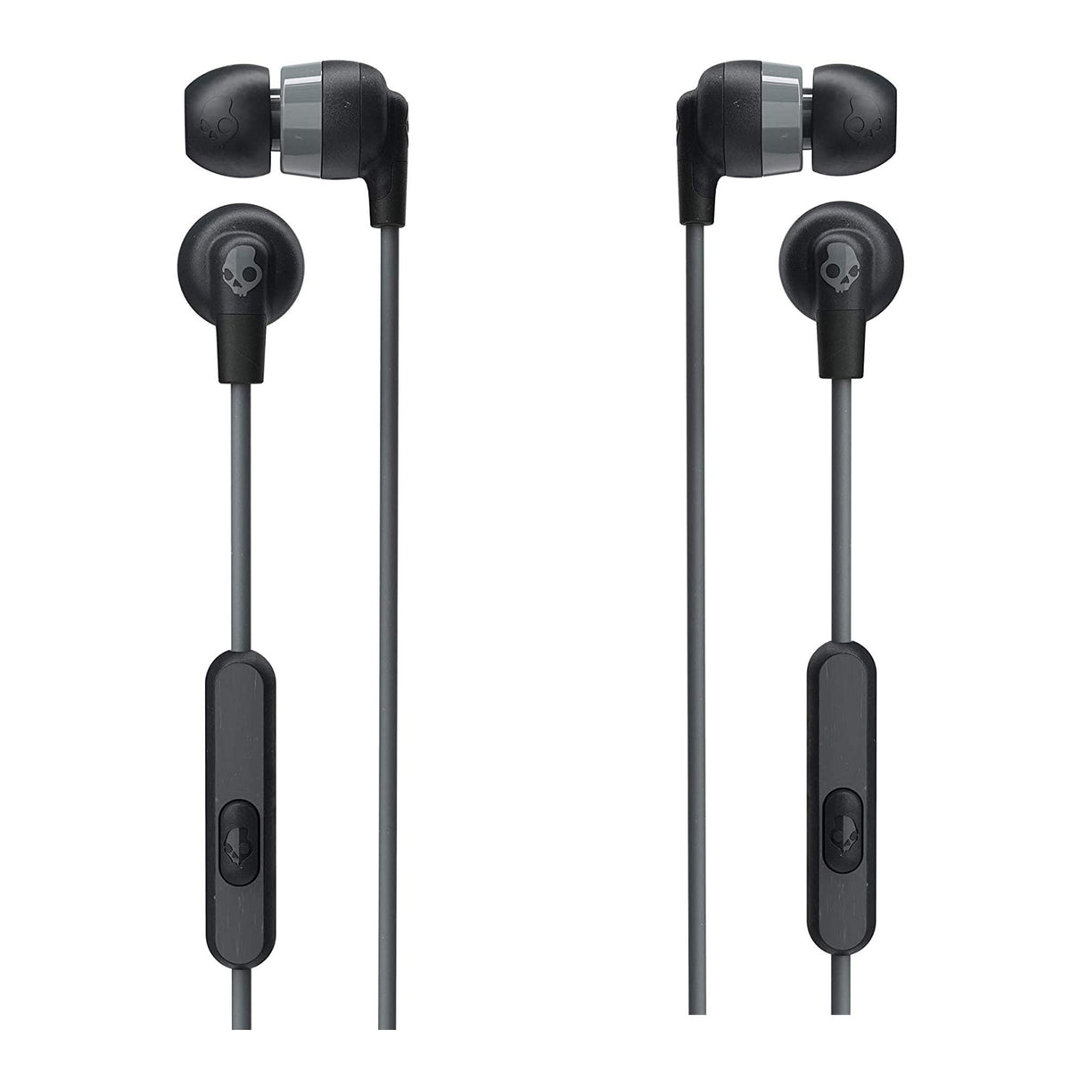 Skullcandy Ink'd Plus earbuds black angled view for daily listening