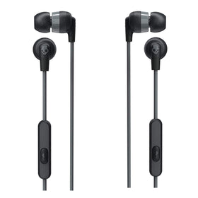 Skullcandy Ink'd Plus earbuds black angled view for daily listening