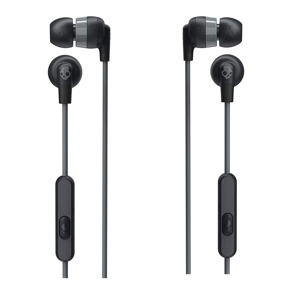 Skullcandy Ink'd Plus earbuds black angled view for daily listening
