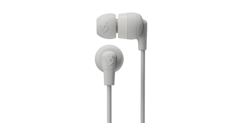 Skullcandy Ink'd+ packaging box with mod white finish for a clean look.