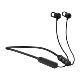 Skullcandy Jib+ earbuds collar design for comfortable all-day wear.