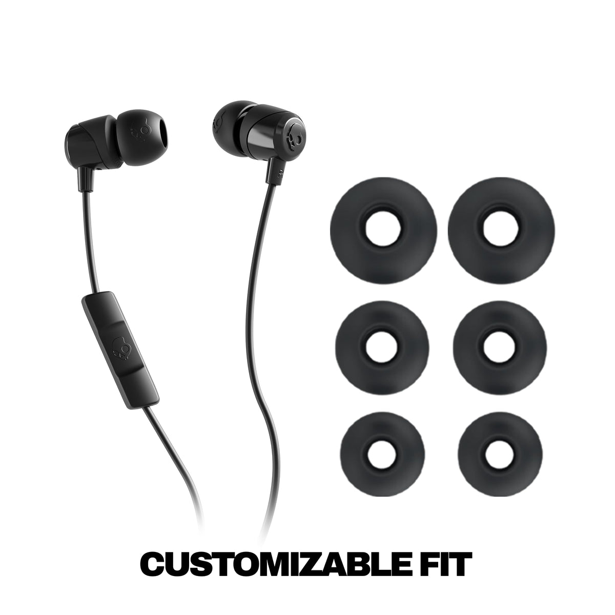 Skullcandy Jib USB-C in-line microphone lets you answer calls hands-free.