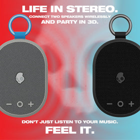 Skullcandy Kilo control buttons and ports close-up for simple operation benefit