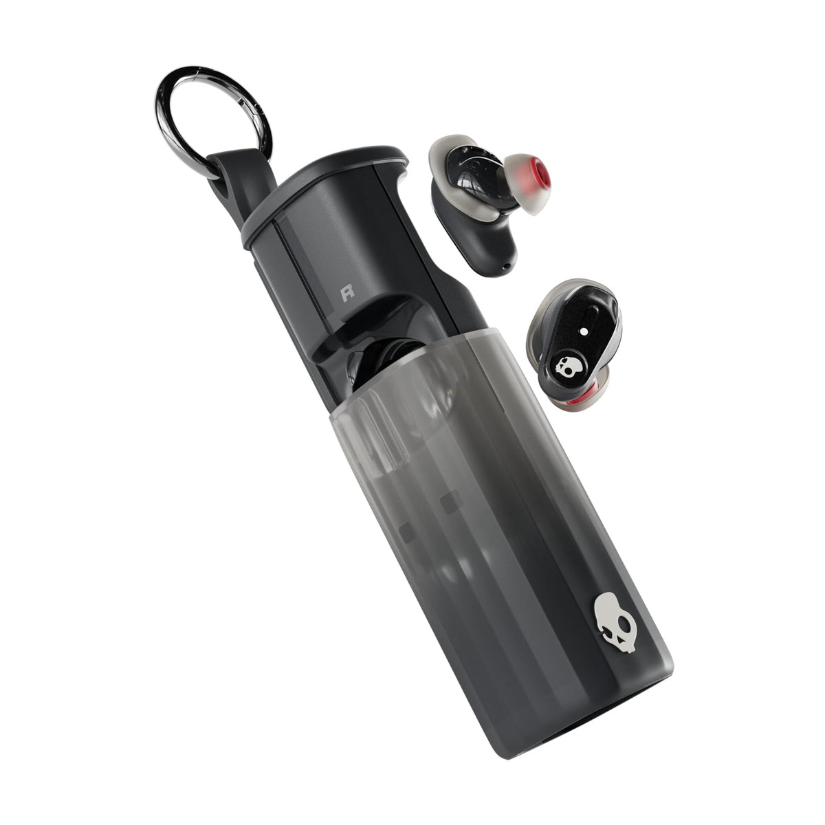 Skullcandy Method 360 ANC earbuds front view for daily listening with Bose sound