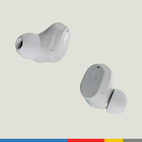 Skullcandy Mod charging case open displaying earbuds and extended battery convenience