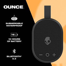 Skullcandy Ounce side view highlighting slim profile for easy packing.