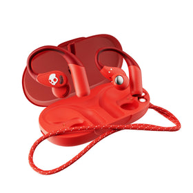 Skullcandy Push 540 open-ear case with earbuds for secure charging and transport.