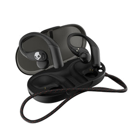 Skullcandy Push 540 open-earbuds worn during activity, preserving situational awareness.