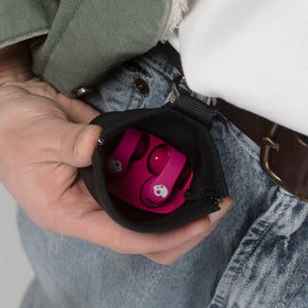 Rapid charge provides hours of playback in minutes