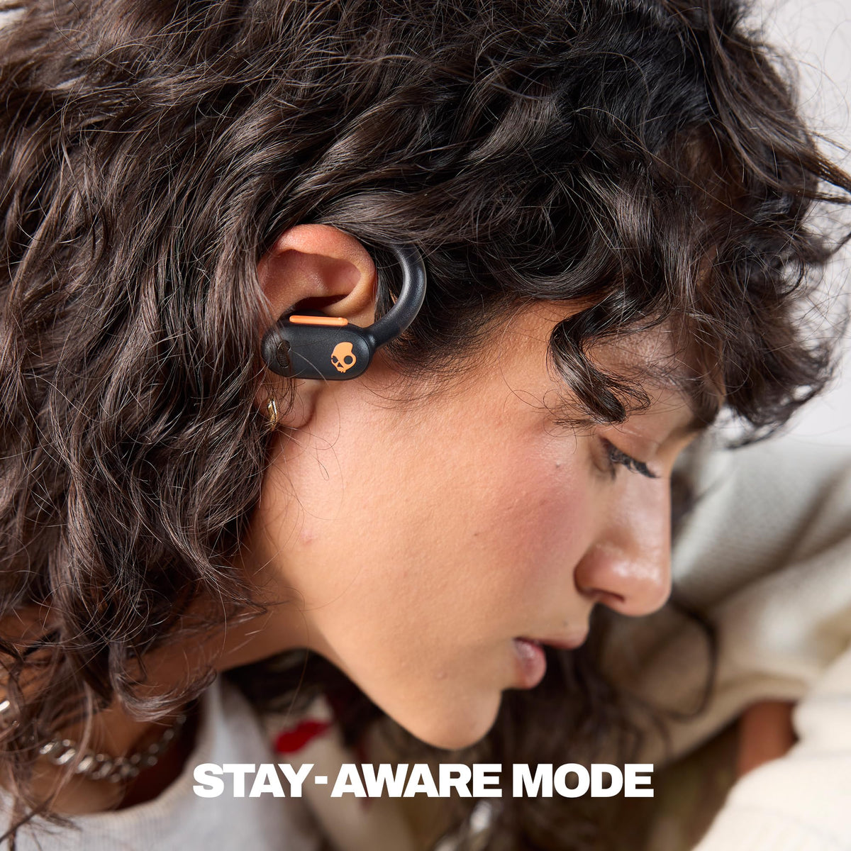 Skullcandy Push ANC Active buds in case charging for all day listening.