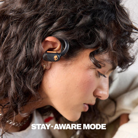 Skullcandy Push ANC Active buds in case charging for all day listening.