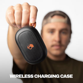 Skullcandy Push ANC Active buds rapid charge for quick listening.