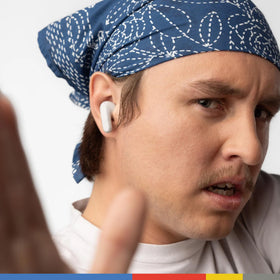 Skullcandy Rail earbuds IP55 sweat resistance for workouts and outdoors.