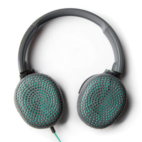Skullcandy Riff folded compact demonstrating packable convenience for travel