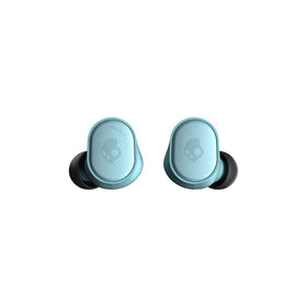 Skullcandy Sesh Evo IP55 water resistance protects against sweat and rain during workouts.