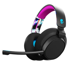 Skullcandy SLYR headband detail showing lightweight durable build