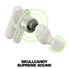 Skullcandy Smokin’ Buds deliver sound clarity with effective noise isolation.