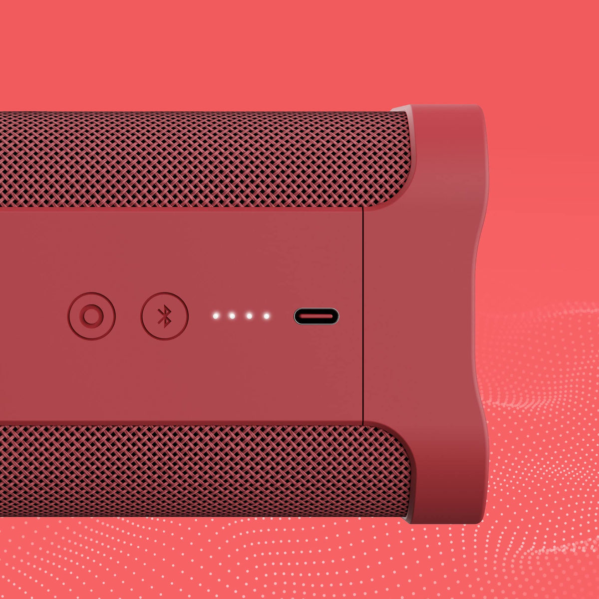 Skullcandy Terrain passive radiator detail emphasizing bass capability and richer sound